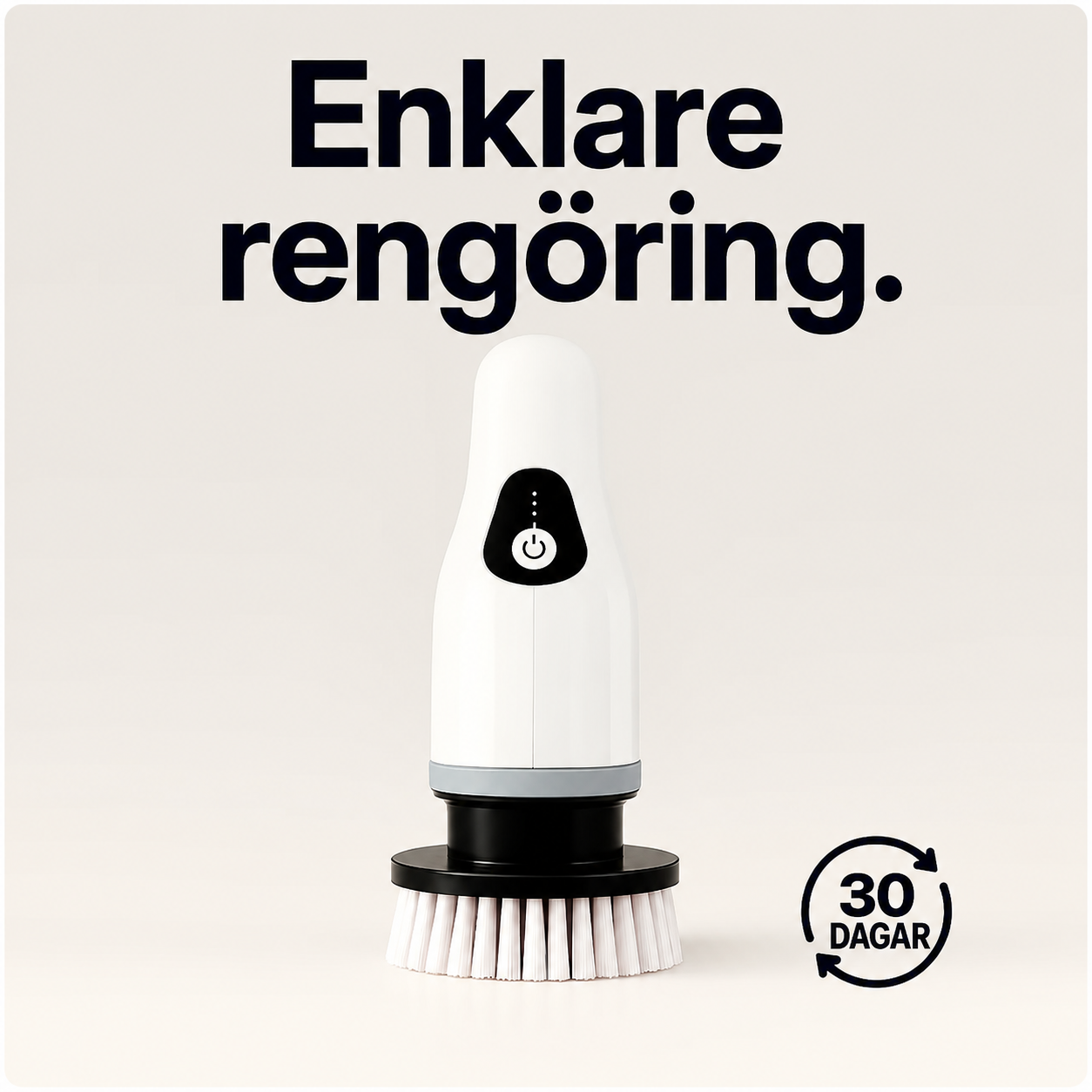 Mivolary ScrubJet 8-i-1 Elektrisk Scrubbare